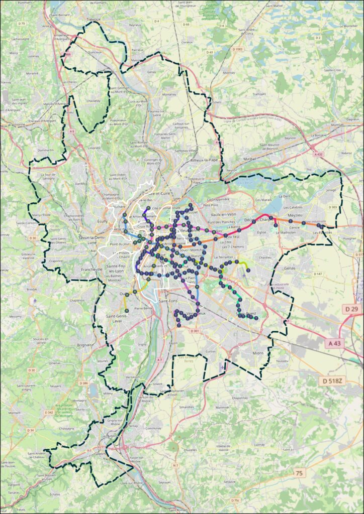 Réseau Rail (métro et tramway)